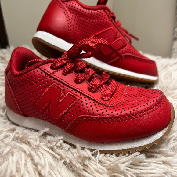 New Balance 501 Ripple Sole Sneakers Toddler's Size US 7 Red KZ501-RRI - Picture 6 of 6
